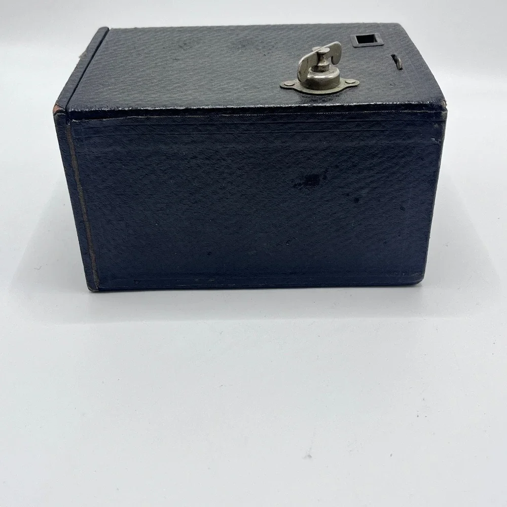 Antique Black Box Camera Vintage Photography Decor Untested Collector Item